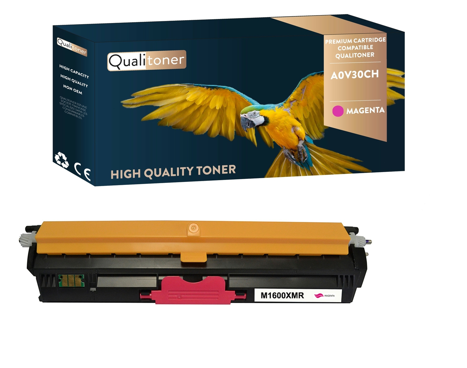 Toner A0V30CH compatible Konica Minolta Qualitoner pour éviter les traces d'impression