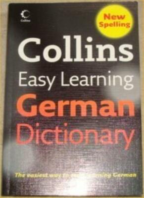 Collins Easy Learning German Dictionary [Paperback] By Misc