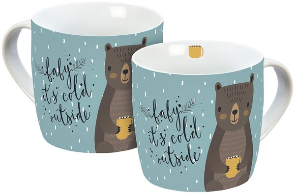 Gedalabels, 1 Stck. Tasse WinterbäR, FüR Kids - Kaffeetasse, BäR Kindertasse-image