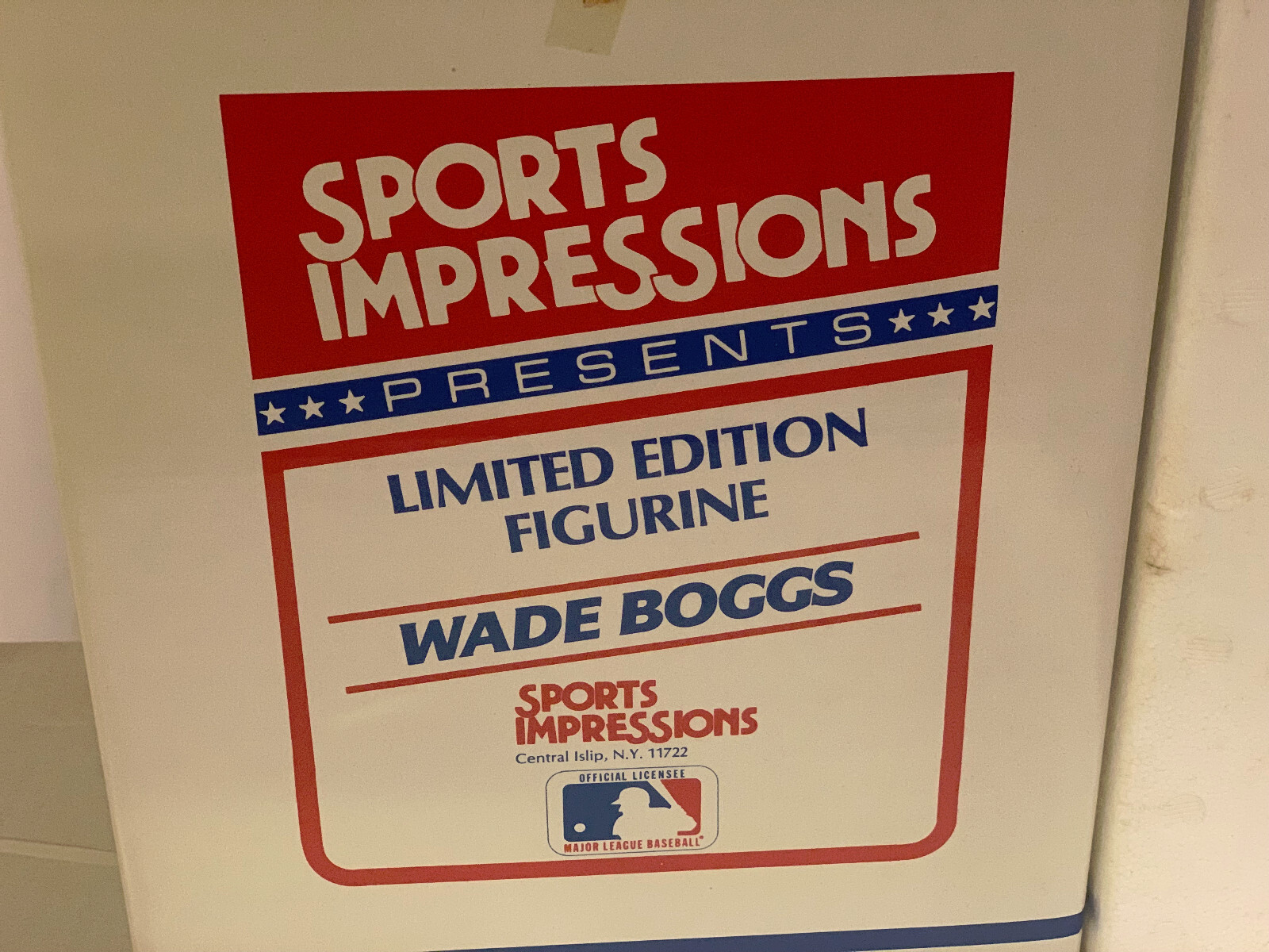 1989 Sports Impressions "Wade Boggs Boston Red Sox" Porcelain Figure