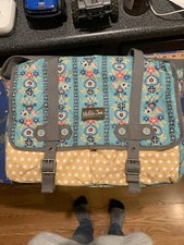 Matilda Jane Folklore Messenger Bag Floral Polka Dot Cottage Core Shabby Chic