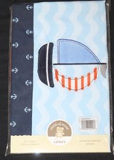 Carter's Child of Mine Captain Cutie Window Valance baby boy boats new