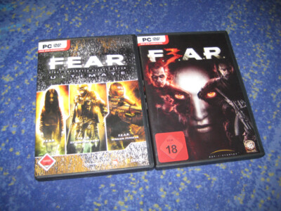 F.E.A.R. Trilogy 1 + 2 + 3 (FEAR Trilogy) PC in DVD HÜlle mit Anleitung 