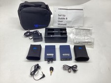Williams Sound Hearing Helper Transmitter, Receiver, Mic, Charger, Earpiece,bag