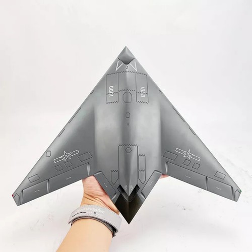 1 pz scala 1/45 lega pressofusa cinese G-11 stealth UAV modello aereo giocattolo regalo - Foto 16 di 21