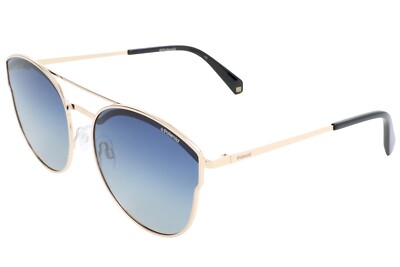 Polaroid PLD 4056/S Cat Eye 58mm Women Sunglasses Polaroid Cat Eye Blue/ Gold 58MM PLD 4056/S Women Sunglasses  main image 2