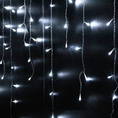 LED Icicle Lights Curtain Fairy String Light Outdoor Christmas Xmas Party Decor - Picture 17 of 30