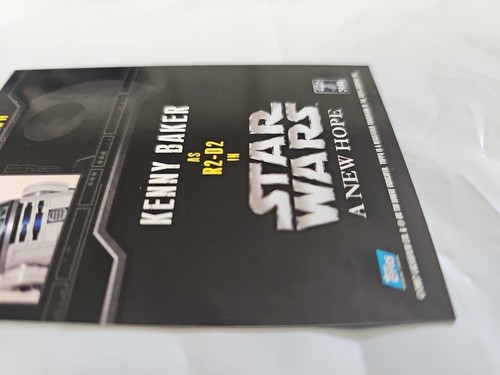 KENNY BAKER as R2-D2 2007 STAR WARS 30 A New Hope Autograph Card - Picture 10 of 14