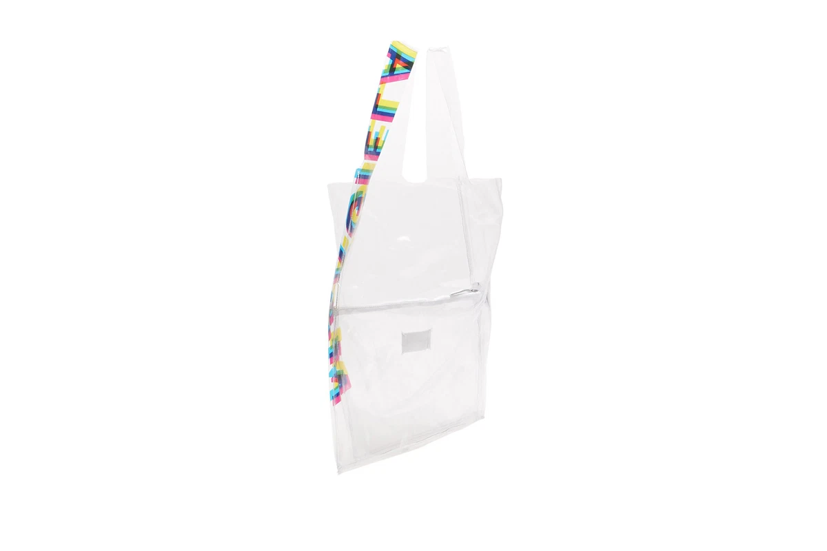 Shopping Tote PVC / Leather Transparent / Multicolor