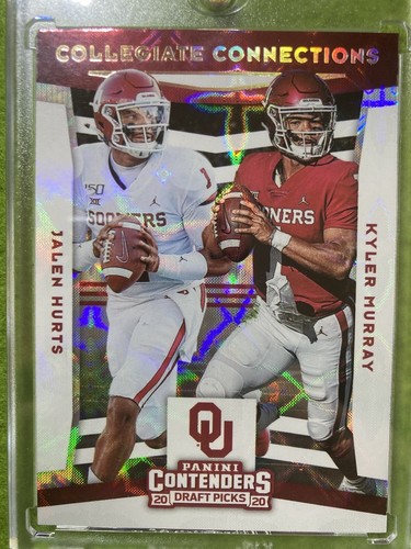 Tarjeta de novato Jalen Hurts GALACTIC PRIZM Kyler Murray SSP 2020 JALEN HURTS RC - Imagen 3 de 24