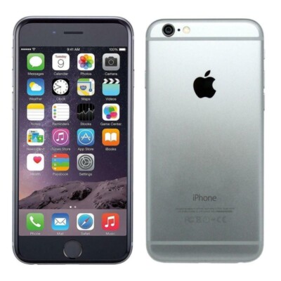 iPhone 6 Silver 16 GB SIMフリー Apple iPhone 6 - 16GB - Silver (Factory Unlocked) Smartphone