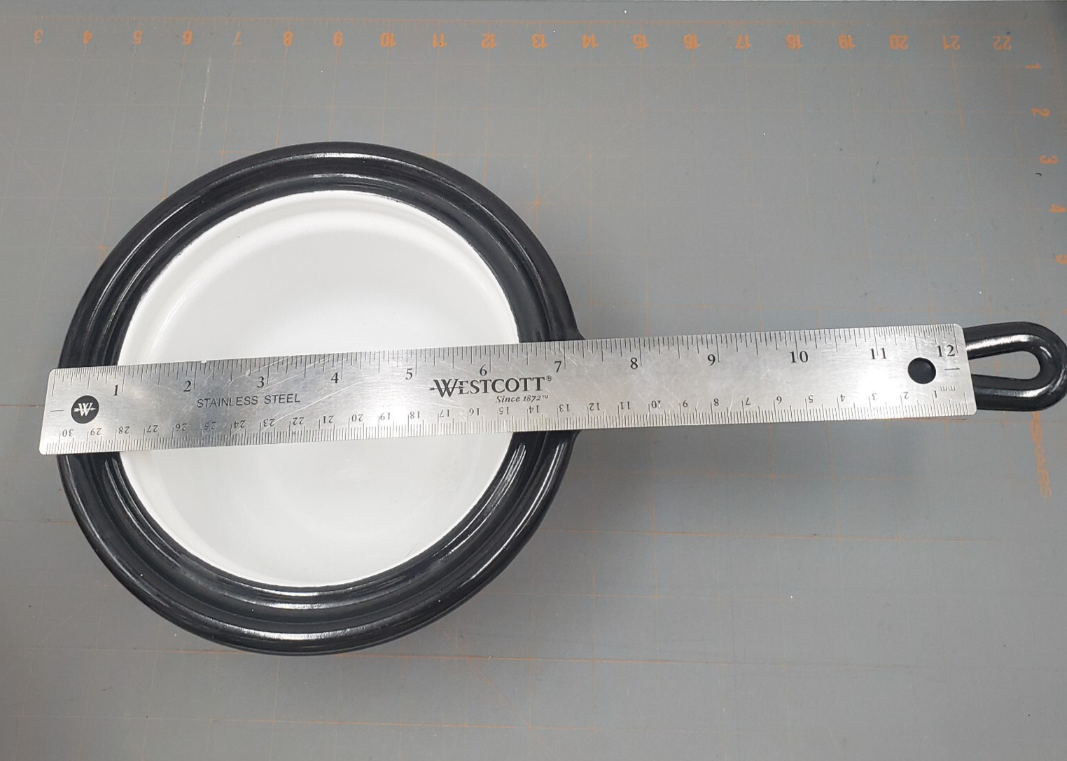 Vintage Vollrath Kook King Ware Red Enameled Double Boiler with Lid