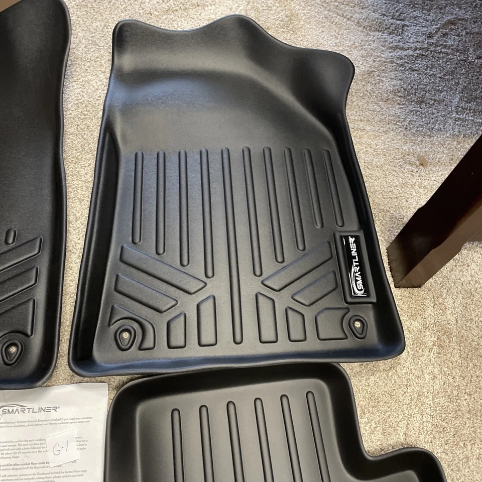 Juego completo de alfombrillas negras Maxliner 2014-2021 para Jeep Cherokee 2 filas Foto 3 de 4