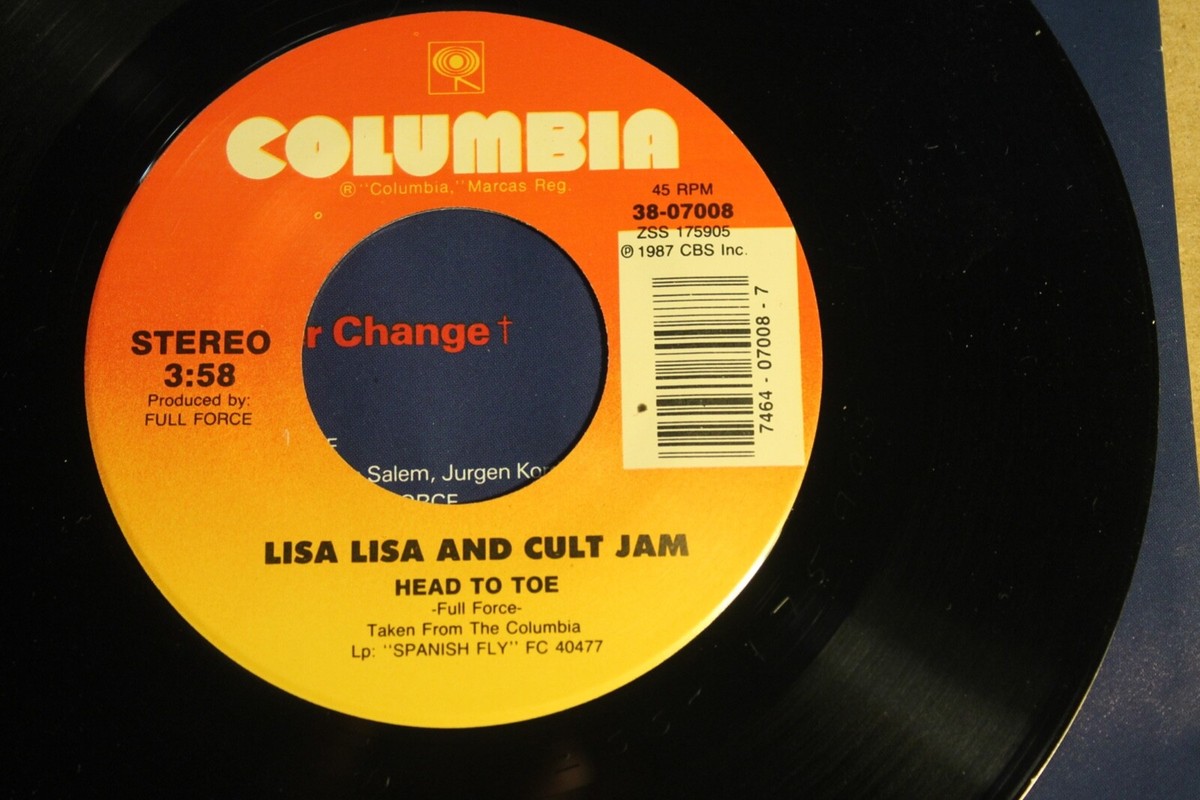 LISA LISA & CULT JAM---HEAD TO TOE (1987) | eBay