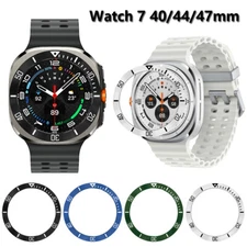 Metal Bezel Ring For Samsung Galaxy Watch Ultra 47mm 7 40/44mm Protective Cover
