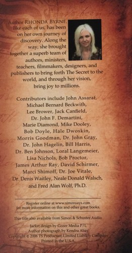 The Secret The Magic Rhonda Byrne Oprah Top Ten First Atria Beyond World Edition - Picture 4 of 10