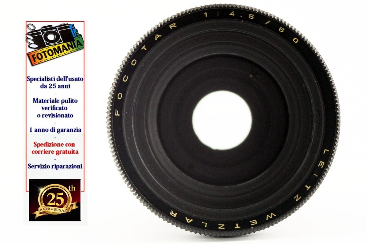 レンズ(単焦点) Leitz Wetzlar Focotar 60mm f/4.5 Leica Leitz Focotar 60 f 4,5 raro garanzia 12 mesi | eBay