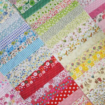 50PCS Cotton Fabric Squares 8x8in Pre-Cut Quilting Sheets for DIY Crafts
