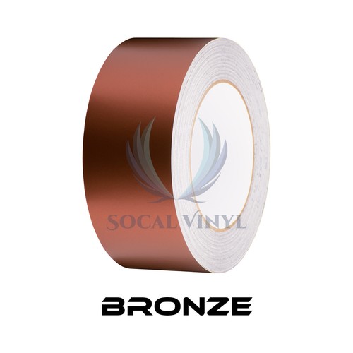 Satin Chrome Metallic Matte Racing Stripes Vinyl Wrap Rally Sticker 10/20 Long - Picture 8 of 22