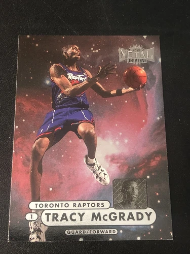 1997-98 Metal Universe Championship Tracy McGrady Rookie #36