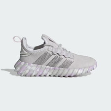 Adidas Kids Kaptir Flow Shoes Sneakers Running Walking School SZ 5.5Y White Grey