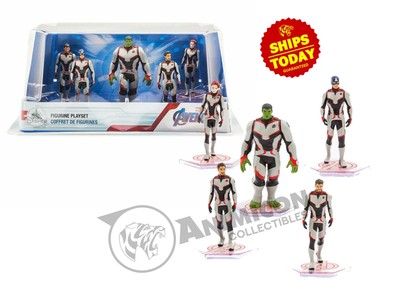 disney store avengers endgame deluxe figurine playset