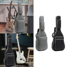 Electric Bass Bag Waterproof Padded Soft Case Electric Guitar Carrying Case