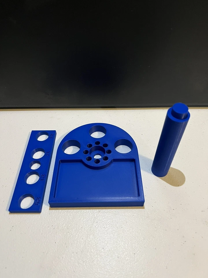 Collapsible Shock Stand / Parts Tray for 1/10 and 1/8 Rc (associated Losi Mugen) - Image 4 of 4