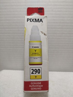   Canon GI-290 Yellow Standard Yield Ink Cartridge Pixma Sealed