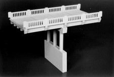 RIX 102 HO Early Style Highway Overpass Bridge with Pier Kit 628-0102 5 Offer