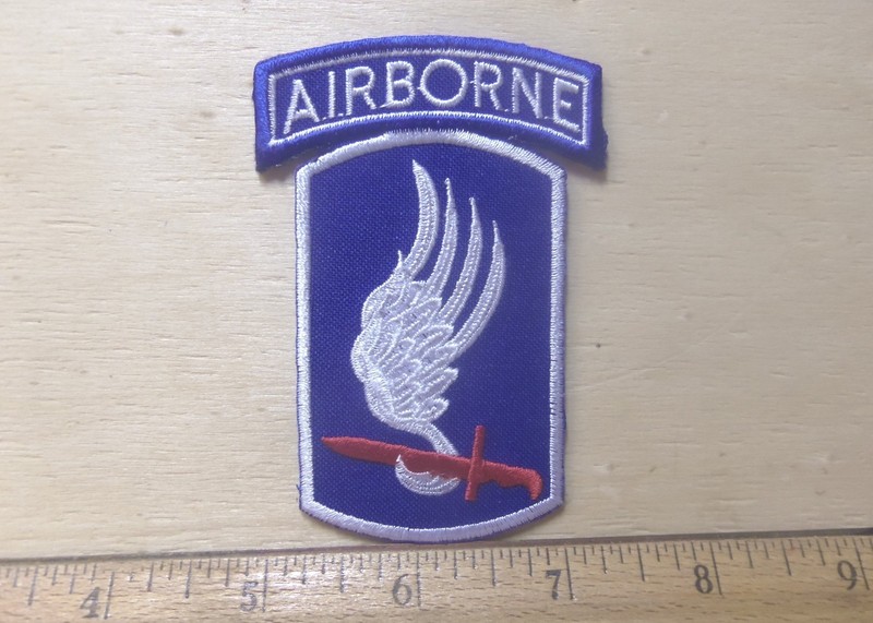 US Army - 173rd Airborne Embroidered Patch