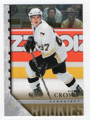 2005-06 SIDNEY CROSBY UPPER DECK YOUNG GUNS ROOKIE #201 PITTSBURGH PENGUINS RC
