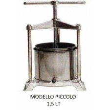 TORCHIETTO SPREMITUTTO PREMITUTTO 1,5 LT LITR ACCIAIO INOX PICCOLO AGRUMI FRUTTA