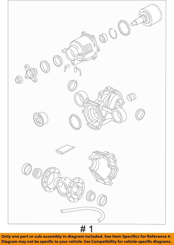 Carrier Rear Axle 2.70 Ratio from 2005 Chevy Equinox 8746188 - Picture 6 of 16
