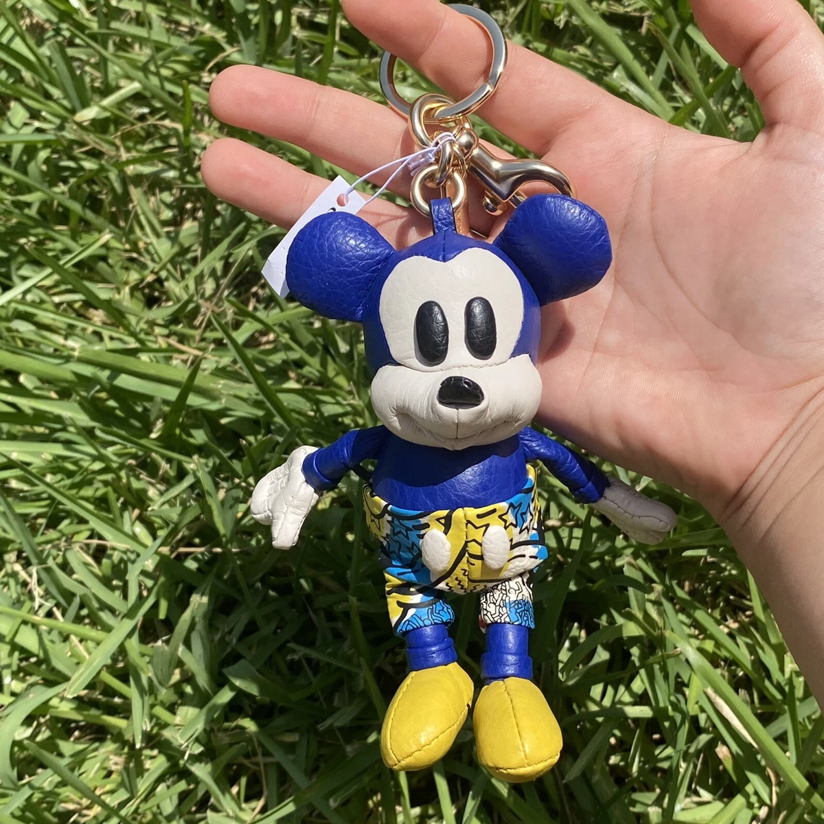 Louis Vuitton Mickey Mouse Bag Charm and Key Holder Red 2019