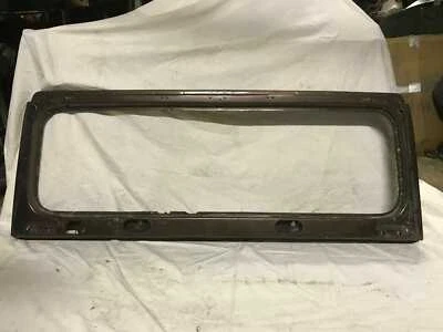 JEEP CJ 7 FRONTSCHEIBENRAHMEN SCHEIBENRAHMEN LEER STAHL BRAUN !!! - Bild 1 von 4