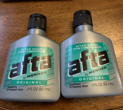 AFTA AFTER SHAVE SKIN CONDITIONER BY MENNEN ORIGINAL LOT OF 2 ALMOST FULL