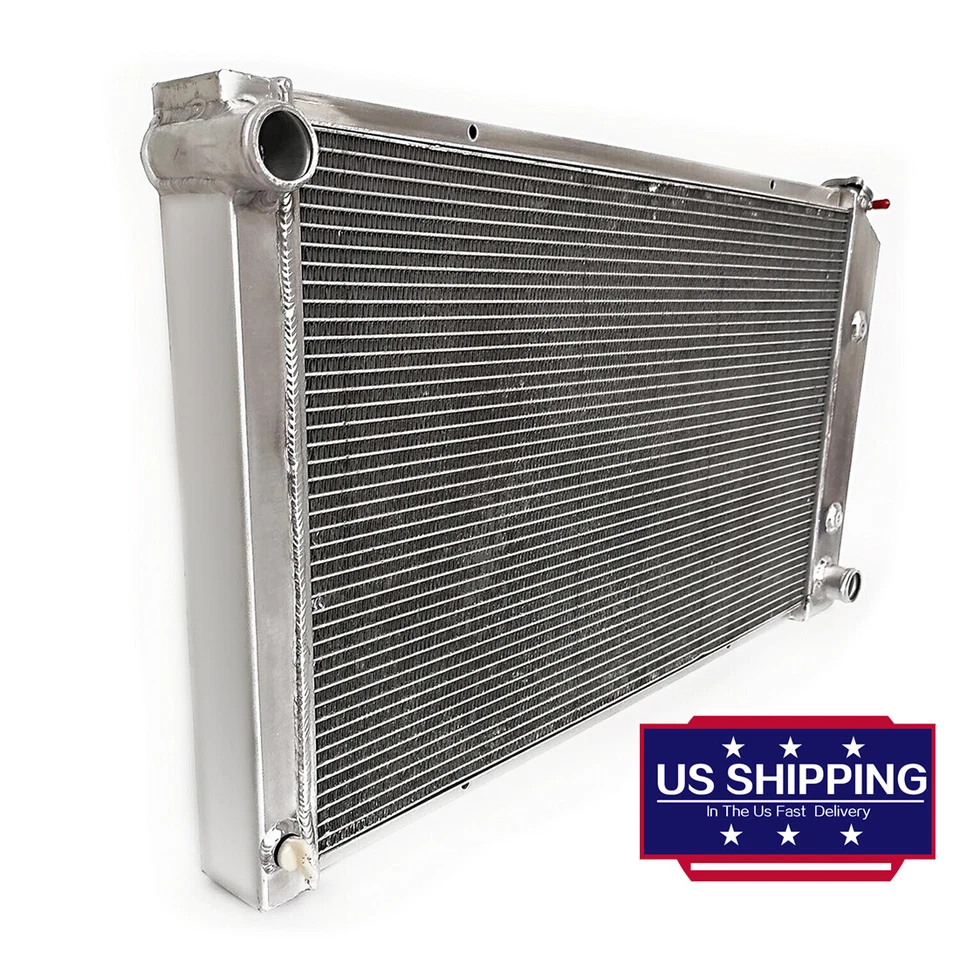Radiador de aluminio para Pontiac Firebird Trans Am 1970-1981 1971 1972 1980 refrigeración Foto 2 de 4