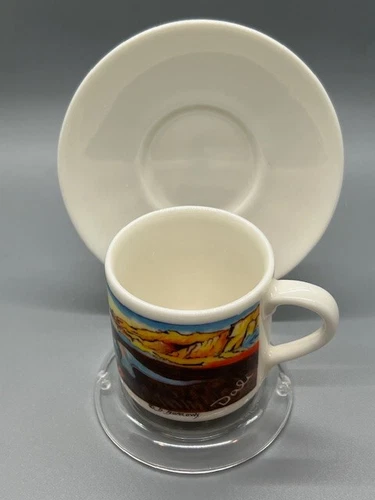 Vintage Chaleur Demitasse Cup / Saucer Salvador Dali Masters Collection