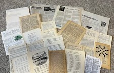 Vintage Print Pages 35 For Paper Crafts, Junk Journal, Scrapbook- Various Sizes