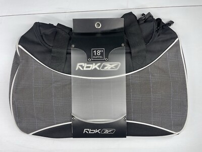 Reebok Duffle Bag Holdall Travel Gym Weekend Shoulder Strap 18 