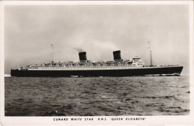 CPA AK Cunard White Star R.M.S. Queen Elizabeth SHIPS (1202695)