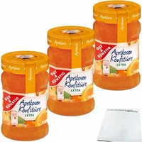 Gut&Günstig Aprikosen KonfitüRe Mit Vollem Aprikosen-Aroma 3X450G Glas Usy Block