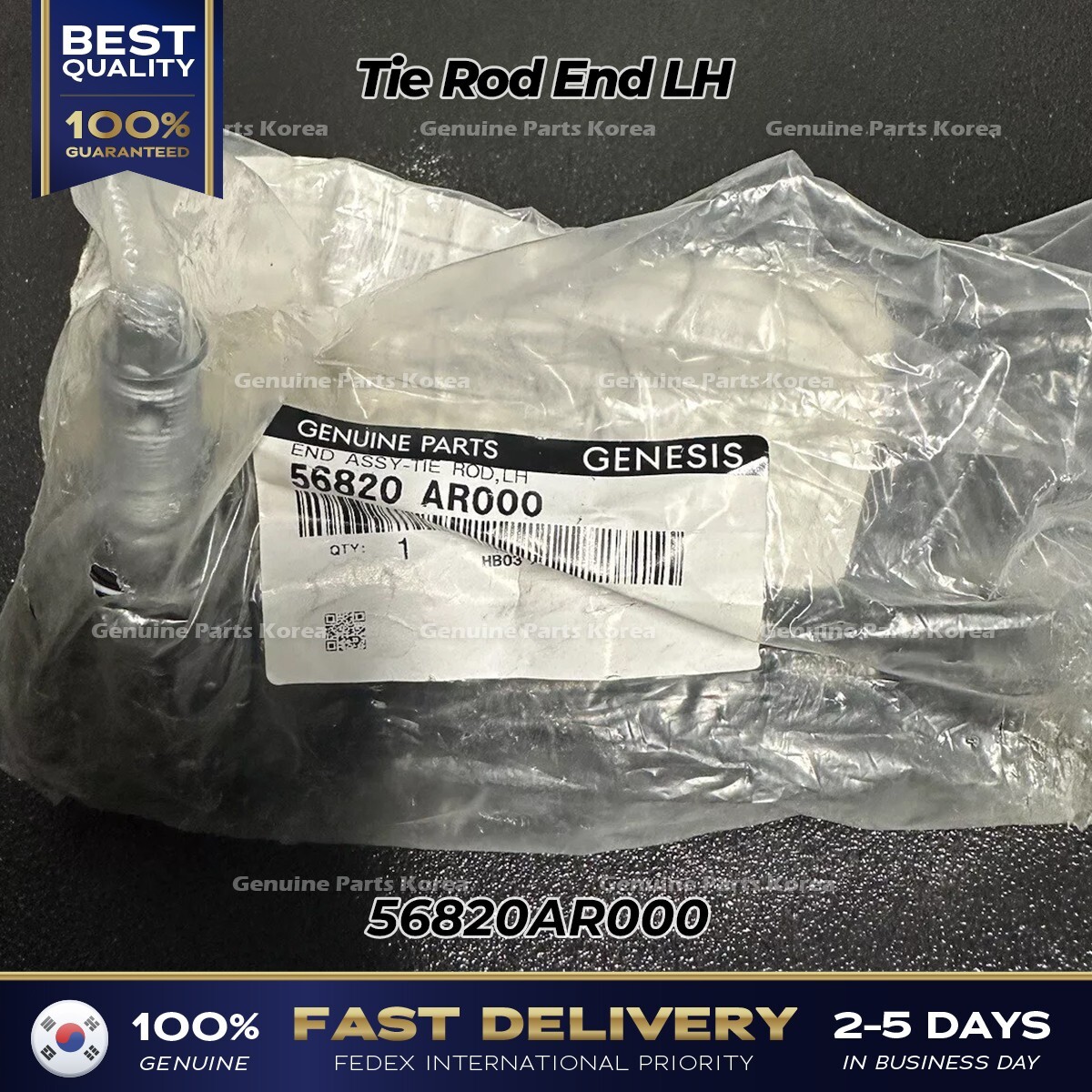 ⭐Genuine⭐ Tie Rod End LH 56820AR000 for Hyundai Genesis GV70 | eBay