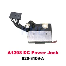 DC Power Jack Board Port 820-3609-A For Macbook Pro Retina 15" A1398 2012-2015