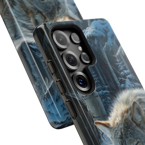 Wolf Sleeping Snowy Forest Phone Case for iPhone, Samsung Galaxy, Pixel - 第 128/240 張圖片