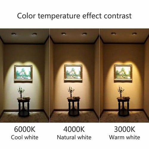 Dimmable LED Spotlights 6W 9W 12W Downlight Ceiling Vintage GU5.3 Warm COB 12V - Picture 3 of 10