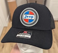 Early AMC Jeep Logo PVC Patch Hats Richardson 112