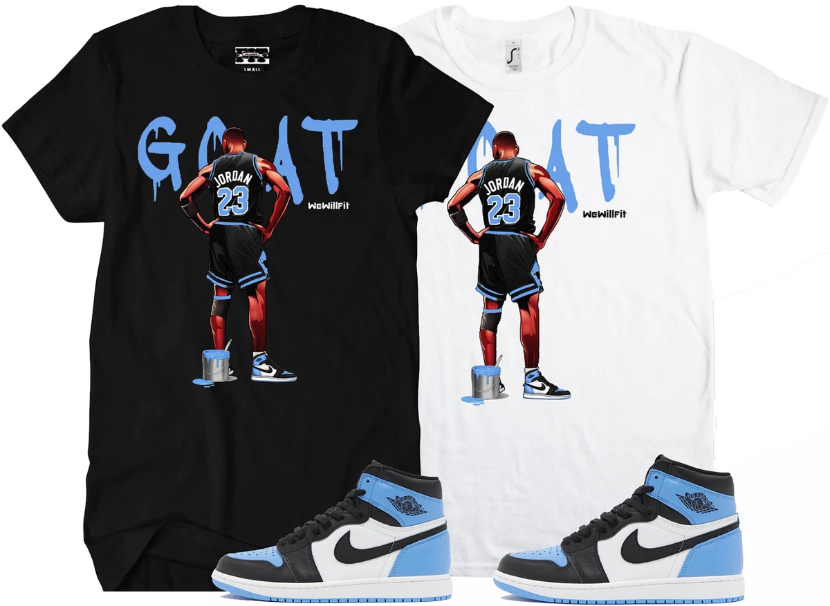 Jordan 1 sales unc shirt