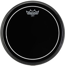 Remo Ebony Pinstripe Drumhead - 12